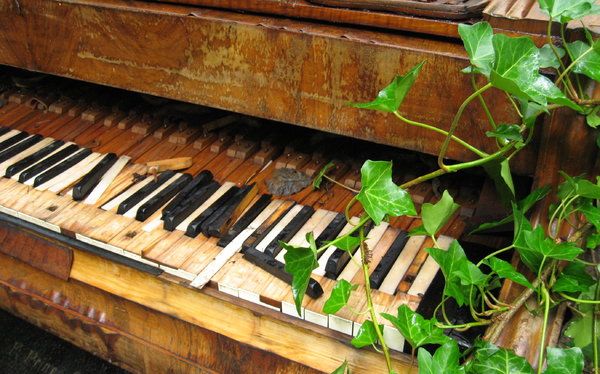 Table d’harmonie de piano et nature